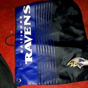 Baltimore Ravens Drawstring knapsack bag